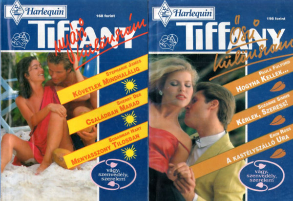Stephanie James, Sherry Dee Paula Fulford-Suzanna Simms-Erin Ross - Tiffany K�l�nsz�m 1993. 1-4. k�tet