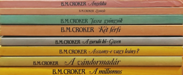 B. M. Croker - 8 db B. M. Croker ktet