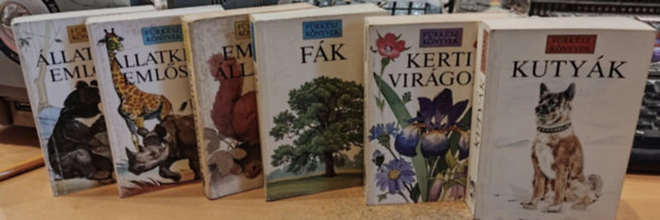 David More - Wendy Boorer, Doriene McQueen, Christopher Grey-Wilson Alastair Fitter - Bruce Pearson, John A. Burton Victoria Goaman - 6 db Frksz knyvek: llatkerti emlsk 1-2. (I-II.); Emlsllatok; Fk; Kerti virgok; Kutyk