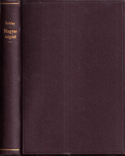 Sziklay J�nos - Magyar v�gzet