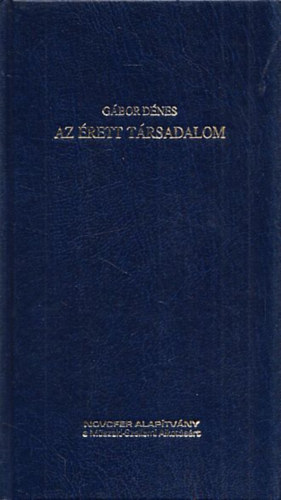 G�bor D�nes - Az �rett t�rsadalom
