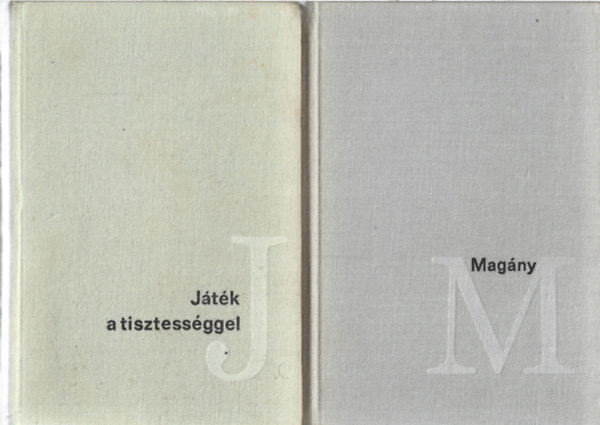 4 db Nők könyvespolca, Berkesi András: Játék a tisztességgel, Berkesi András: Magány. Rejtő Jenó: Az utolsó szó jogán. Fehér Klára: Perben, haragban