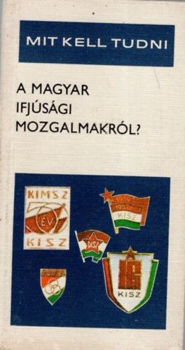 Dr. Csik�s J�zsef - Mit kell tudni a magyar ifj�s�gi mozgalmakr�l?