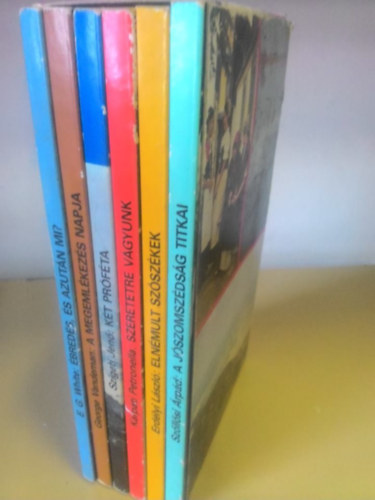 George Vandeman, Szigeti Jen, Krpti Petronella, Erdlyi Lszl, Szllsi rpd E. G. White - breds, s azutn mi? + A megemlkezs napja + Kt prfta + Szeretetre vgyunk + Elnmult szszkek + A jszomszdsg titkai