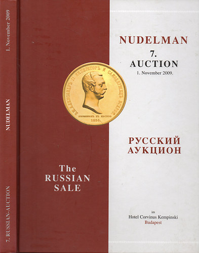 Nudelman Lszl - Nudelman 7. -Auction- The Russian sale. (2009. november 1.)- numizmatikai rvers