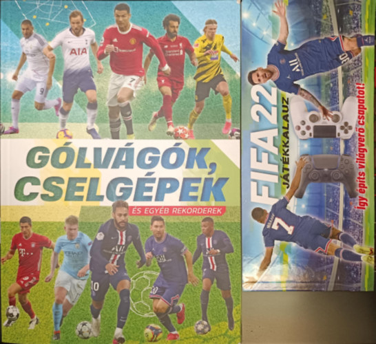 Futball k�nyvcsomag / Fifa 22 j�t�kkalauz, G�lv�g�k, cselg�pek