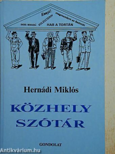 Herndi Mikls SZERKESZT Detre Jzsefn - Rad Pter - Kzhelysztr - Kzhely sztr