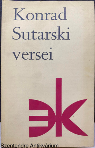 Eur�pa K�nyvkiad� - Konrad Sutarski versei