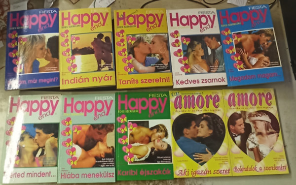 Rosamund Hunt, Jo Henderson, Több szerző Melissa Anderson - 10 db romantikus: Drágám,már megint? +Indián nyár +Taníts szeretni! +Kedves zsarnok +Megadom magam... +Teérted mindent +Hiába menekülsz +Karibi éjszakák +Aki igazán szeret +Bolondulok a szerelemért