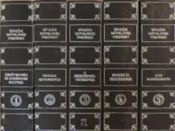 Domanovszky Sándor \ (szerk.) - Magyar művelődéstörténet I-V.