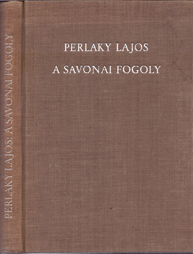 Perlaky Lajos - A savonai fogoly (VII. Pius lete)