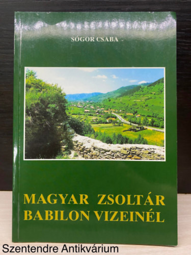 Fotó.: Buta Ágoston; Dr. Fodor István Sógor Csaba - Magyar zsoltár Babilon vizeinél (Saját képpel)