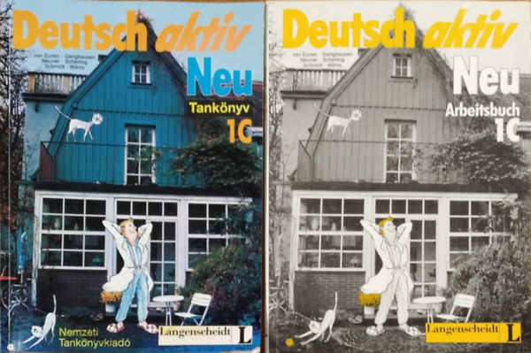 Gerighausen-Neuner-Scherling-Schmidt-Wilm Kees van Eunen - Deutsch aktiv Neu Lehrbuch 1C + Deutsch aktiv Neu Arbeitsbuch 1C (2 kiadvány)