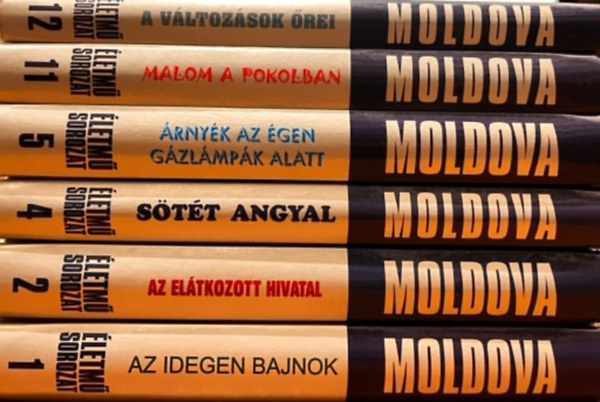 Moldova Gyrgy - Moldova Gyrgy letm sorozat (1, 2, 4, 5, 11, 12)