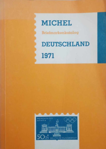 Michel Briefmarkenkatalog deutschland 1971