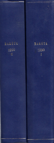 Rak�ta 1990/I-II. (Teljes �vfolyam k�t k�tetbe k�tve)