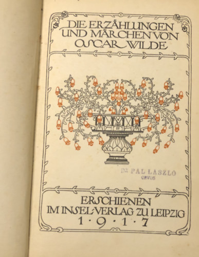 Oscar Wilde - Die Erz�hlungen und M�rchen von Oscar Wilde