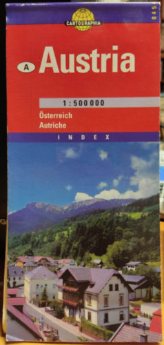 sterreich - Austria - Oostenrijk 1:500 000