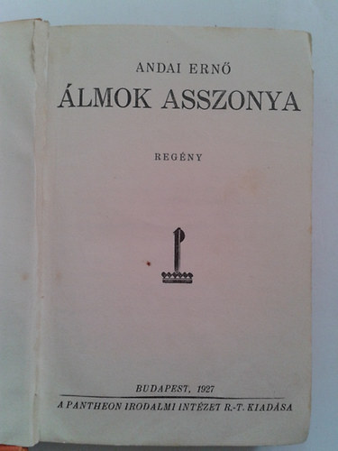 Andai Ern - lmok asszonya