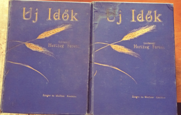 Herczeg Ferenc szerk. - Uj Id�k 1929. I-II.