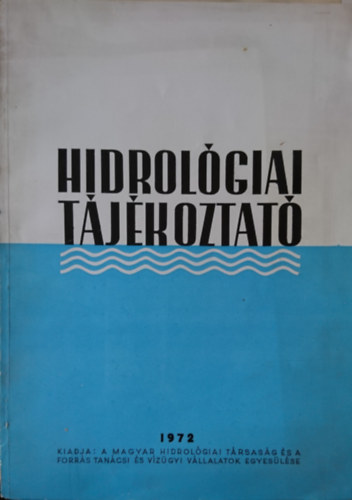 Hidrolgiai Tjkoztat 1972.