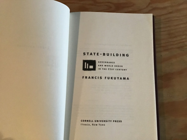 Francis Fukuyama - State Building