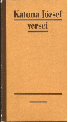 Katona József - Katona József versei