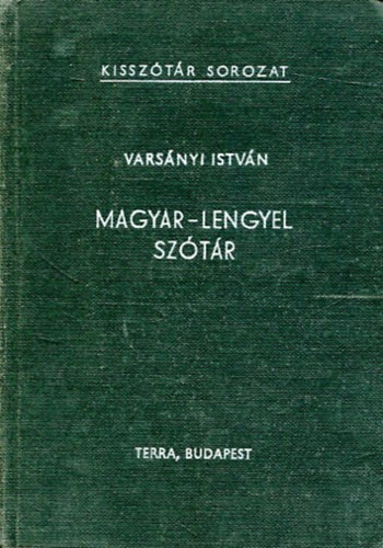Vars�nyi Istv�n - Magyar-Lengyel sz�t�r