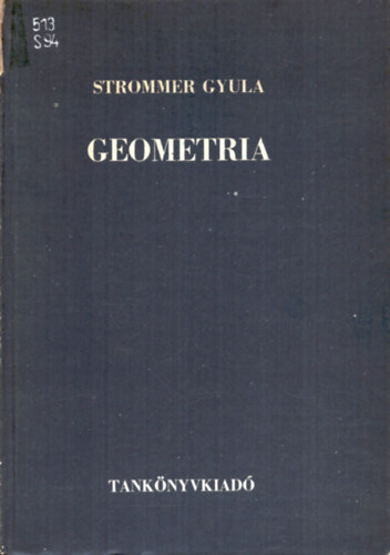 Strommer Gyula - Geometria