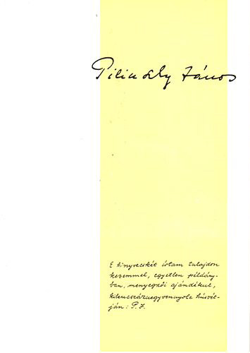 Pilinszky J�nos - Versf�zet