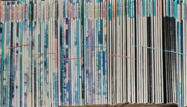 Galaktika (1985-1992) - 8 db. teljes évfolyam lapszámonként (87 db.)