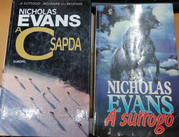 Nicholas Evans - A csapda + A suttog� (2 k�tet)