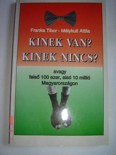 Franka Tibor; Mlykuti Attila - Kinek van?Ki nincs?