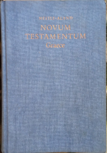 Nestle-Aland - Novum Testamentum Graece