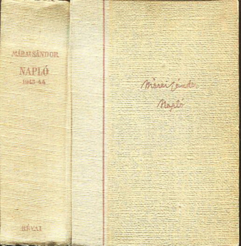 M�rai S�ndor - M�rai S�ndor Napl� (1943-1944)