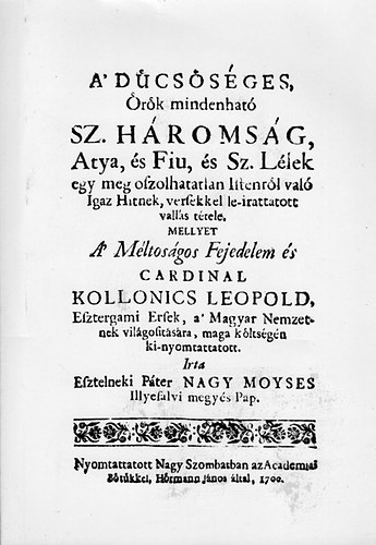 A d�cs�s�ges �r�k mindenhat� Szent H�roms�g