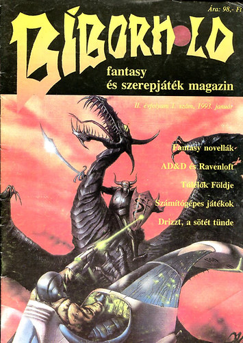 Tihor Mikl�s  (szerk.) - B�borhold II. �vfolyam 1. sz�m