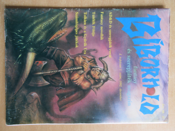 Bborhold fantasy s szerepjtk magazin I. vfolyam 1. szm 1992. december