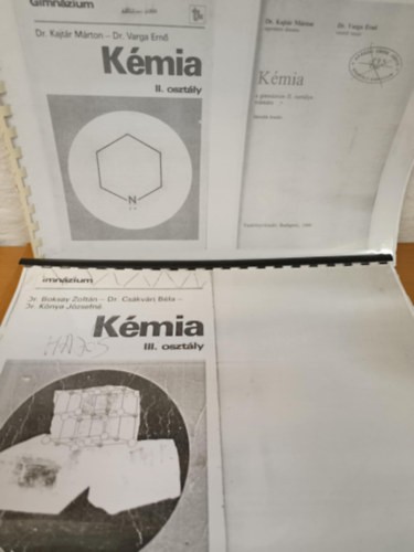Dr. Varga Ern -Dr. Kajtr Mrton - Kmia II-III. osztly