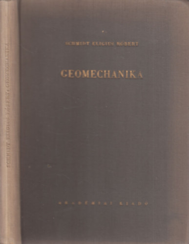 Schmidt  Eligius R�bert - Geomechanika