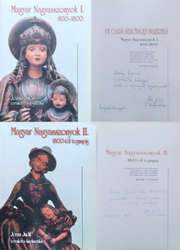 Magyar Nagyasszonyok I-II. (Jzsa Judit terrakotta kisplasztiki)