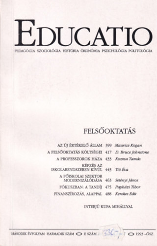 Kozma Tam�s - Educatio 1993. �sz