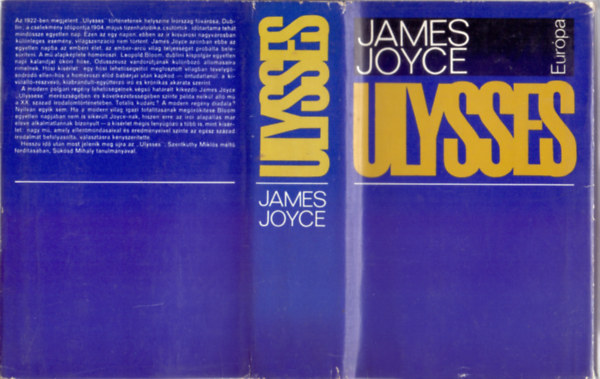 Fordította: Szentkuthy Miklós James Joyce - Ulysses -teljes kiadás