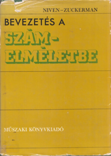 Niven-Zuckerman - Bevezets a szmelmletbe