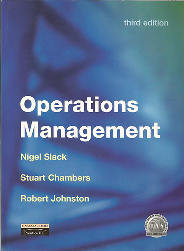 Slack - Chambers - Johnston - Operations Management