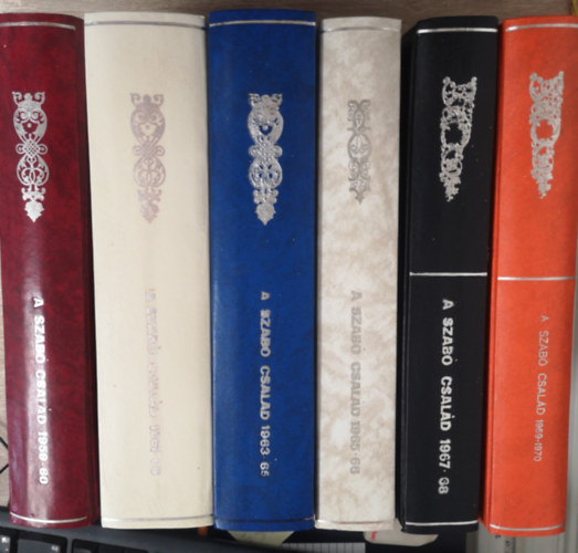 Forgcs Istvn, Liska Dnes Barti Gza - Szab Csald 1-86 szm, 1959-1970-ig 6 ktetben (teljes)