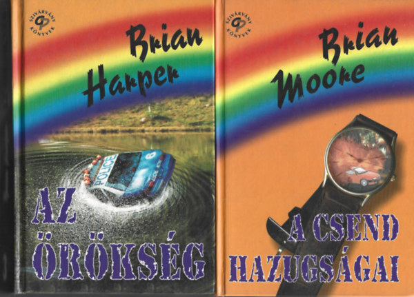 2 db knyv, Brian Moore: A csend hazudsgai, Brian Harper: Az rksg