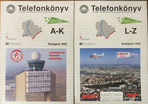 Matáv - Telefonkönyv - Budapest 1995