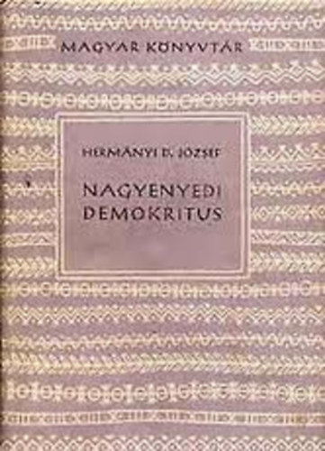 Hermnyi D. Jzsef - Nagyenyedi demokratikus