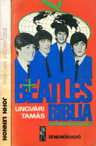 Ungvri Tams - 2 db Beatles - John Lennon ktet (Beatles biblia s Happy Christmas - Boldog karcsonyt)